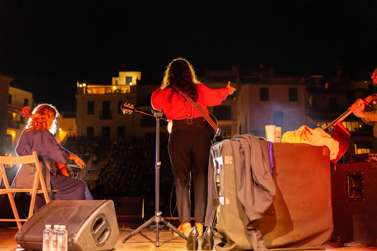 Sílvia Pérez Cruz, a Calella | © Núria de la Cruz Sílvia Pérez Cruz, a Calella | © Núria de la Cruz
